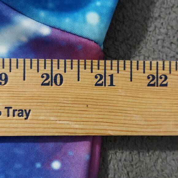 Galaxy Hoodie Mens Large All Over Print Long Sleeve Sweatshirt - Picture 4 of 6